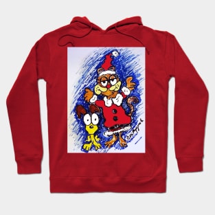 Garfield and Odie Friends Christmas Hoodie